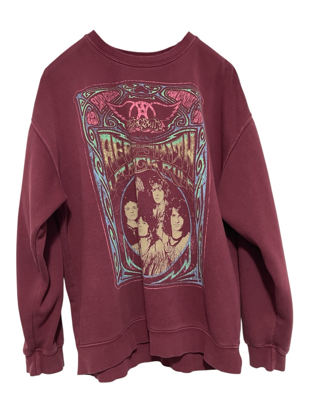 Aerosmith Let Rock Rule Crew Sweater